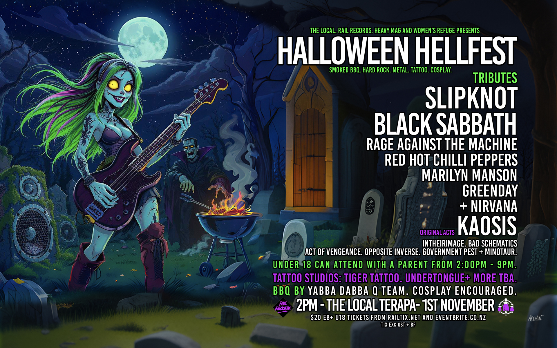 HALLOWEEN HELLFEST: HAMILTON'S BIGGEST HALLOWEEN PARTY